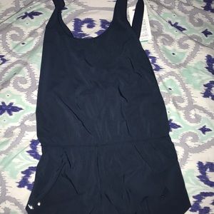 Lulu lemon “chase me onesie” navy blue. Size 8